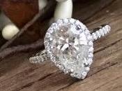 Bella9280 Halo Pear Diamond Ring Upgrade!