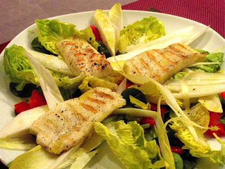 Simple Haloumi Salad!
