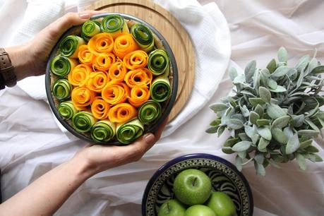 Mother's Day Roast - Vegan Rose Tart