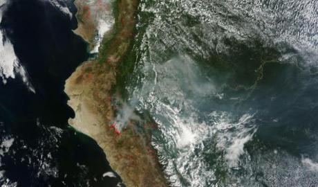 Signals of Climate Change Visible as Record Fires Give Way to Massive Floods in Peru
