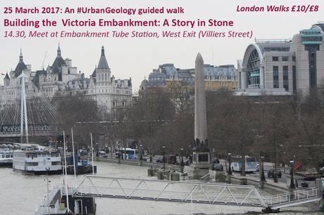 #London Walk of the Week: Building the Victoria Embankment - An #UrbanGeology Walk with @R_Siddall