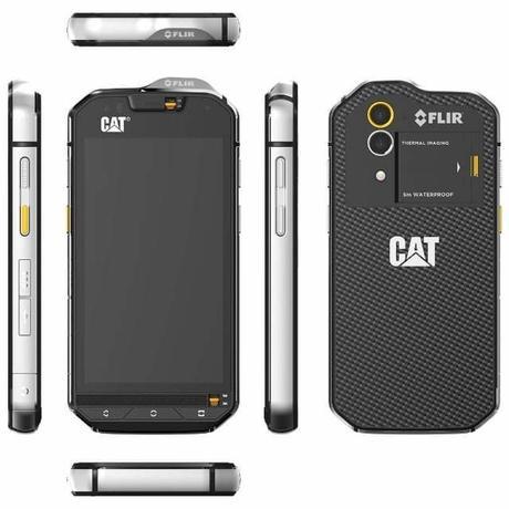 Cat S60 : world’s most waterproof smartphone with integrated thermal imaging