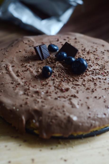 A Dark Chocolate + Raspberry Cheesecake Recipe