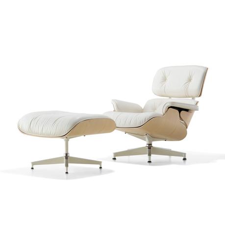 White Eames Lounge Chair