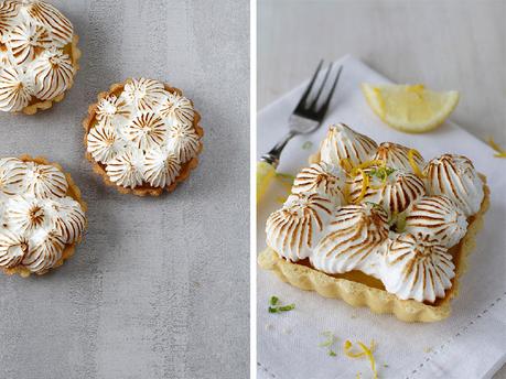 The Secret to Non-Weep Meringue and  Lemon Curd Tartlets