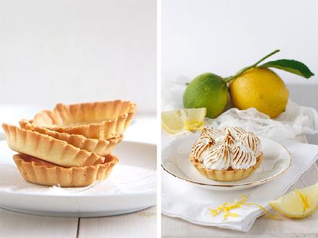 The Secret to Non-Weep Meringue and  Lemon Curd Tartlets