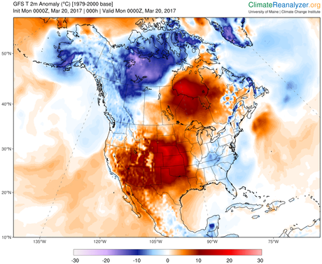 March Climate Madness — Wildfires, Scorching Summer Heat Strike Central and Southwestern U.S. By Winter’s End