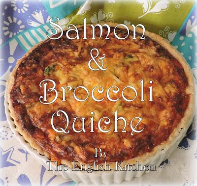 Salmon and Broccoli Quiche