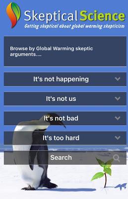 #SkepticalScience #App gives you fast #science to respond to #ClimateChange #deniers