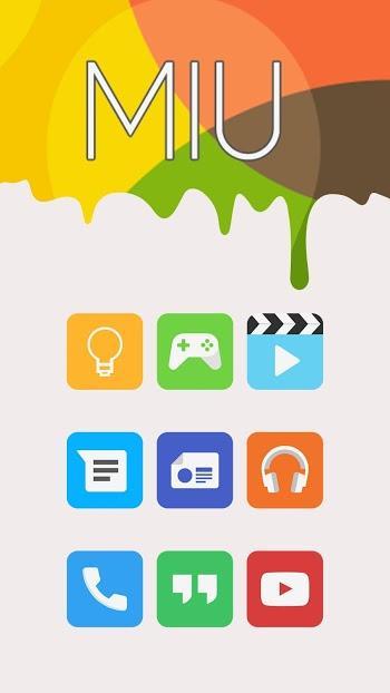    Miu - MIUI 6 Style Icon Pack- screenshot  