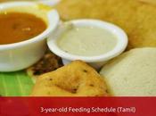 Sample Daily Menu Year (Pure Vegetarian Tamil Cuisine)