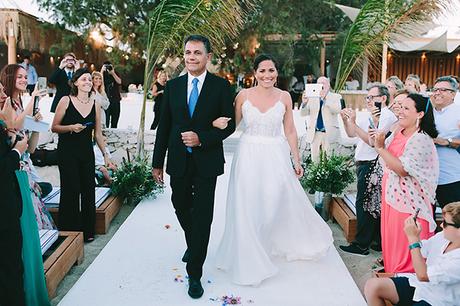 Boho beach wedding in Mykonos | Elena & Stephan
