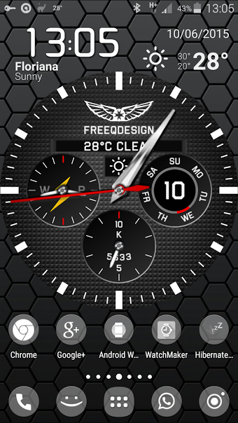 WatchMaker Live Wallpaper - screenshot