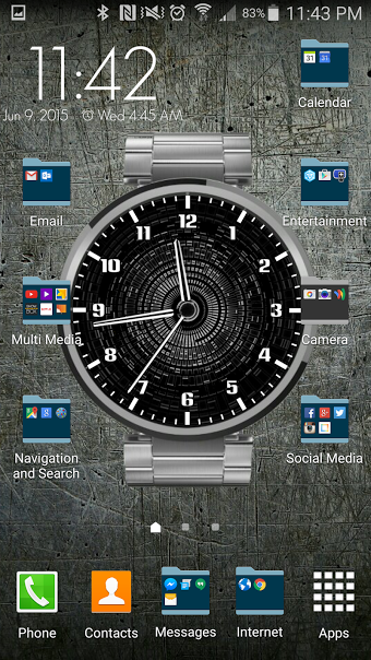 WatchMaker Live Wallpaper - screenshot