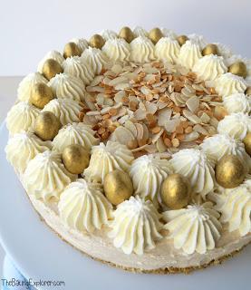 Simnel Spiced Easter Cheesecake