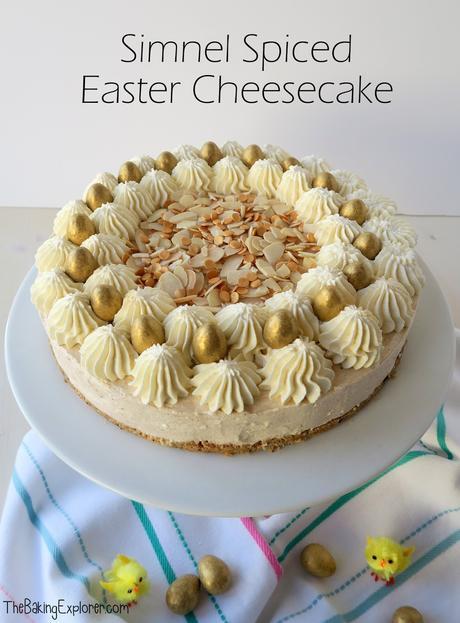 Simnel Spiced Easter Cheesecake