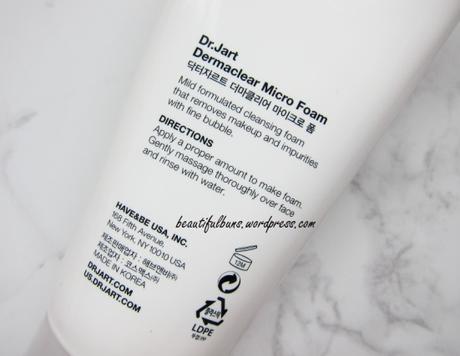 Review: Dr Jart Dermaclear Micro Foam