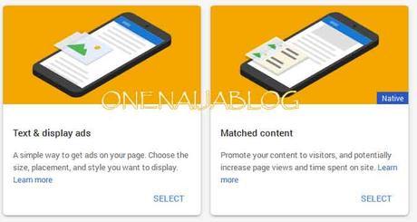 Google Adsense Matched Content