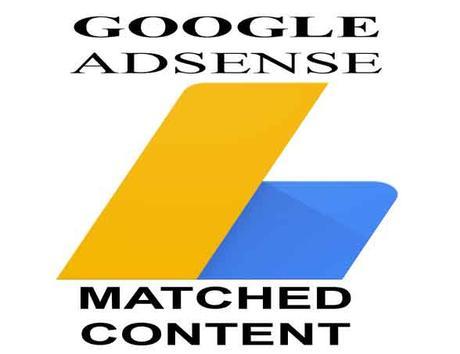 Google Adsense Matched Content