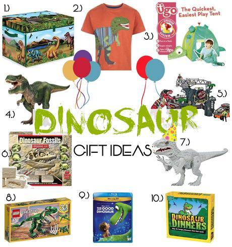 Dinosaur-Themed Party/Birthday Decor & Present Ideas