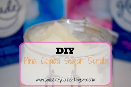 DIY Pina Colada Sugar Scrub