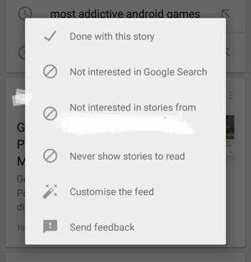 How To Customise Google Now Cards In Mobile