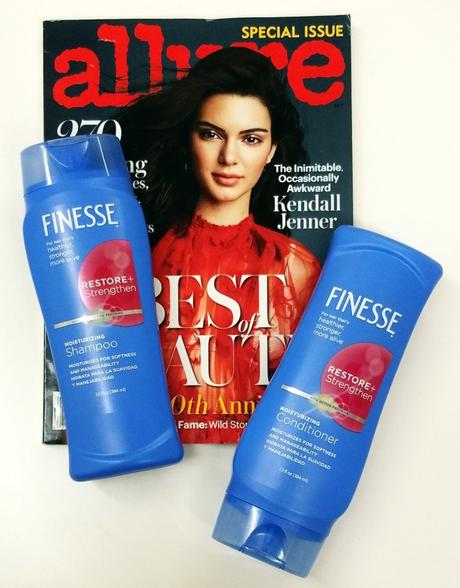Finesse Restore + Strengthen Moisturizing Shampoo and Conditioner Review