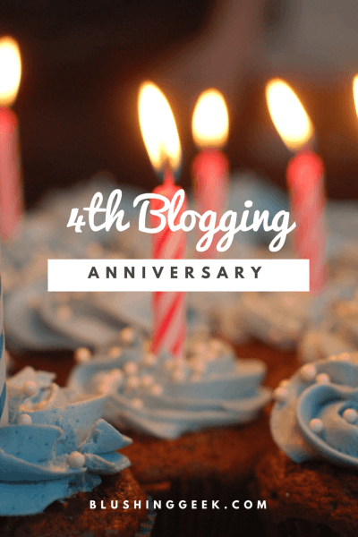 4th Blogging Anniversary