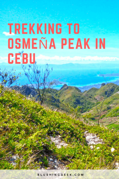 Trekking Osmeña Peak in Cebu