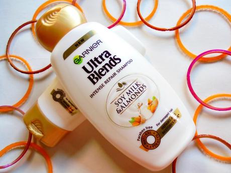 Garnier Ultra Blends Intense Repair Soy Milk & Almonds Shampoo and Conditioner Review