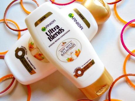 Garnier Ultra Blends Intense Repair Soy Milk & Almonds Shampoo and Conditioner Review