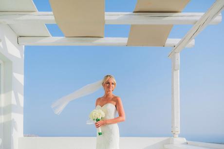 Beautiful Wedding in Santorini | Beverley & Charles