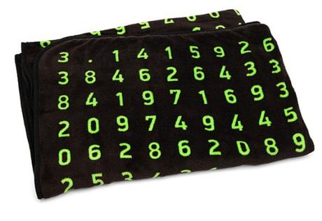 Pi By The Numbers Fleece Blanket