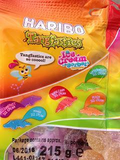 Haribo Tangfastics Ice Cream & Sorbet Flavours