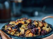 Earl Grey Honey Simple Syrup Blackberry Bread Pudding Cocktails