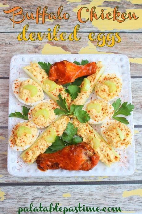 Buffalo Chicken Deviled Eggs Buffalo Chicken Deviled Eggs