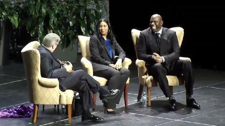 Magic & Cookie Johnson Shared Their Story Of Faith  At Lipscomb University