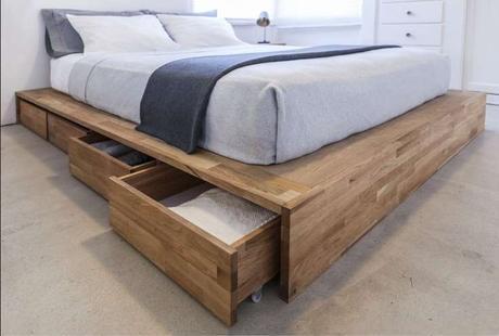 14+ Best Ideas About DIY Platform Bed With Storage