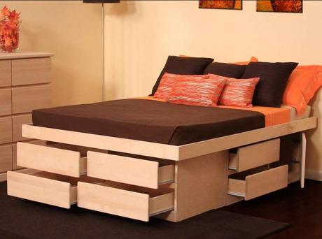14+ Best Ideas About DIY Platform Bed With Storage