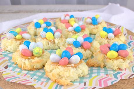 Easter Coconut Bird’s Egg Nests #FoodieExtravaganza Easter Coconut Bird's Egg Nests