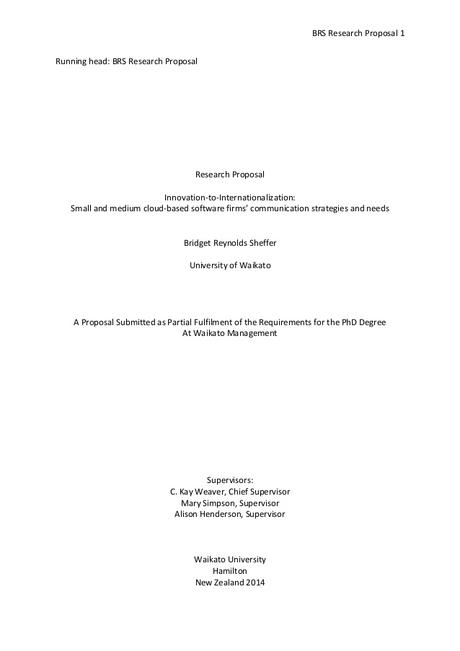 Research Paper Proposal - George Mason University