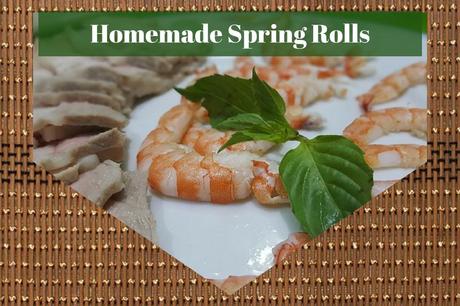 Recipe: Chicken/ Shrimp and Veggie Spring Rolls