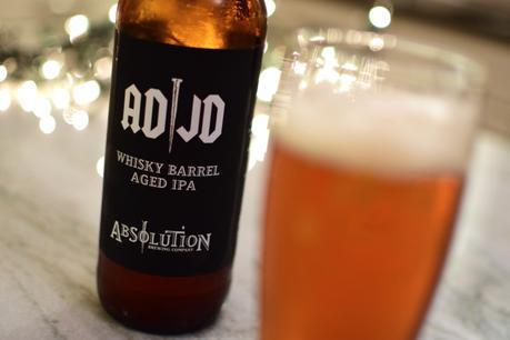 Beer Review – Absolution Brewing Co. AD/JD Whisky Barrel Aged IPA