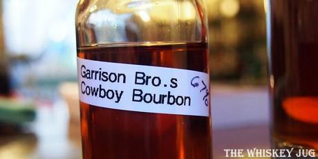 Garrison Bros Cowboy Bourbon Label