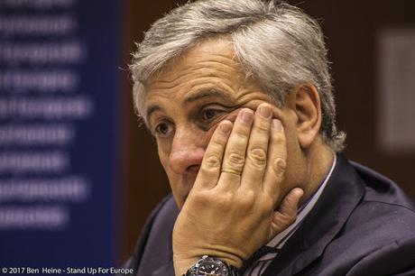 Antonio Tajani - President of the European Parliament - Photo by Ben Heine
