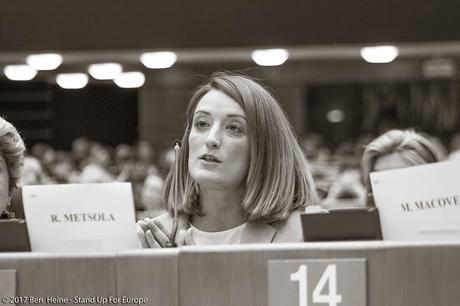 European Deputy - Stand Up For Europe - Parlement européen - Photo by Ben Heine
