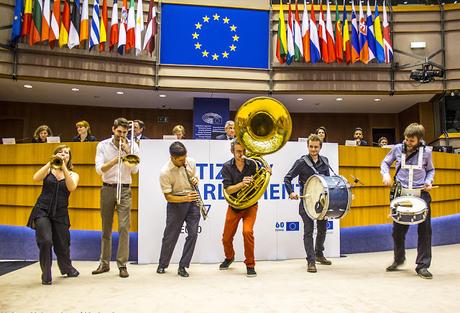 Students for Europe - European Parliament - Photo par Ben Heine