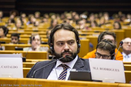 European Deputy - Stand Up For Europe - Parlement européen - Photo by Ben Heine