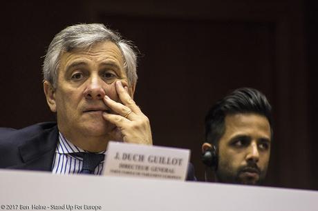 Antonio Tajani - President of the European Parliament - Photo by Ben Heine