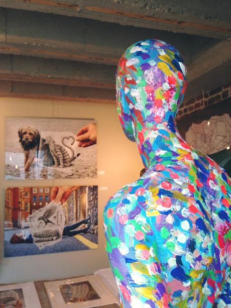 Ben Heine art - Pop Up The Jam - Flesh and Acrylic - Colorfield Gallery - Bruxelles - Jam Hotel 2017 -16
